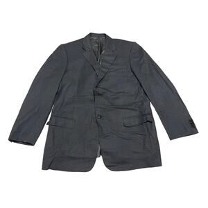 12-19 ERMENEGILDO ZEGNA Men's Blazer Grey Size 54/2XL